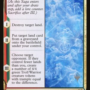 Kaldheim Promos - 234p - Waking the Trolls - Rare - RG - Foil - Promo (Front)