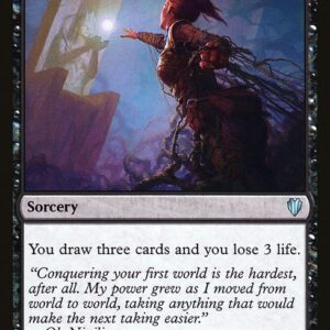 Commander 2017 - 95 - Ambition's Cost - Uncommon - B - Non-foil (Front)