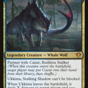 Commander 2020 - 17 - Ukkima, Stalking Shadow - Mythic - UB - Foil (Front)