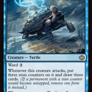 Tarkir: Dragonstorm Promos - 37p - Ambling Stormshell - Rare - U - Foil - Promo (Front)