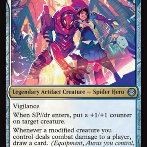 Marvel's Spider-Man - 147 - SP//dr, Piloted by Peni - Uncommon - WU - Non-foil (Front)