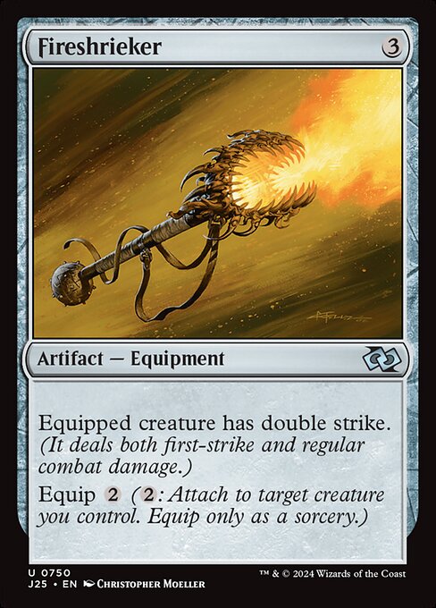 Foundations Jumpstart - 750 - Fireshrieker - Uncommon - C - Non-foil (Front)