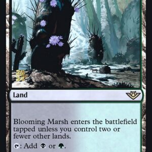 Outlaws of Thunder Junction Promos - 266s - Blooming Marsh - Rare - C - Foil - Datestamped Promo (Front)