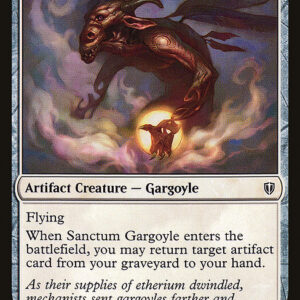 Commander 2016 - 76 - Sanctum Gargoyle - Common - W - Non-foil (Front)