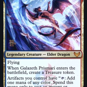 Strixhaven: School of Mages Promos - 189s - Galazeth Prismari - Mythic - UR - Foil - Datestamped Promo (Front)