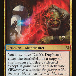 Conspiracy - 43 - Dack's Duplicate - Rare - UR - Non-foil (Front)