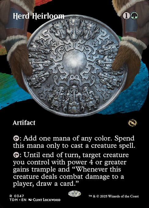 Tarkir: Dragonstorm - 347 - Herd Heirloom - Rare - G - Non-foil (Front)