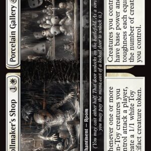 Duskmourn: House of Horror - 4 - Dollmaker's Shop // Porcelain Gallery - Mythic - W - Non-foil (Front)