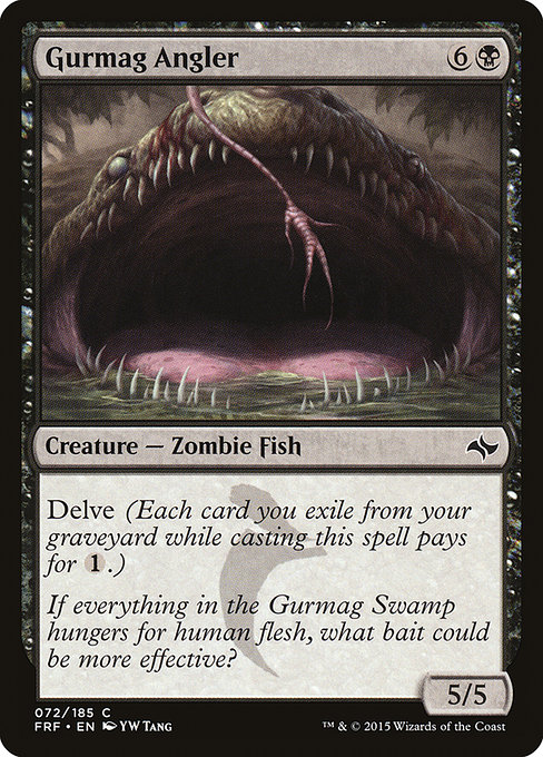 Fate Reforged - 72 - Gurmag Angler - Common - B - Non-foil (Front)