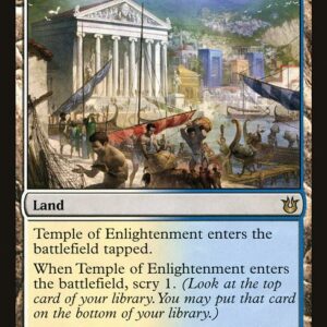 Born of the Gods - 163 - Temple of Enlightenment - Rare - C - Non-foil (Front)