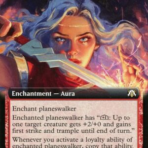 March of the Machine Commander - 85 - Rowan's Talent - Rare - R - Foil (Front)