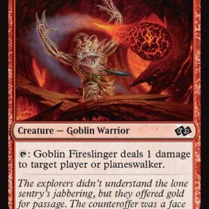 Foundations Jumpstart - 136 - Goblin Fireslinger - Common - R - Non-foil (Front)