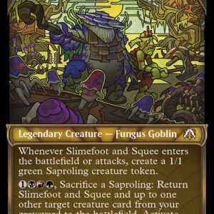 March of the Machine Commander - 450 - Slimefoot and Squee - Mythic - Multi - Foil (Front)