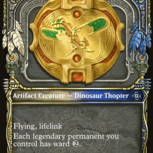 March of the Machine: The Aftermath - 81 - Gold-Forged Thopteryx - Uncommon - WU - Non-foil (Front)
