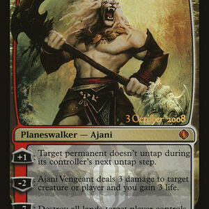 Shards of Alara Promos - 154★ - Ajani Vengeant - Mythic - WR - Foil - Datestamped Promo (Front)