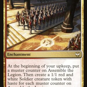 New Capenna Commander - 327 - Assemble the Legion - Rare - WR - Non-foil (Front)