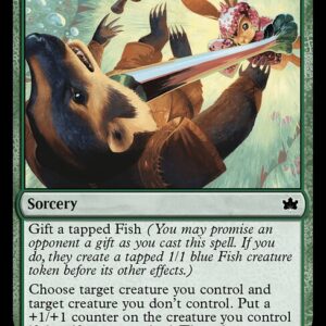 Bloomburrow - 182 - Longstalk Brawl - Common - G - Foil (Front)