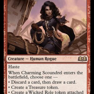 Wilds of Eldraine - 124 - Charming Scoundrel - Rare - R - Non-foil (Front)