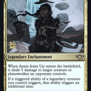 Outlaws of Thunder Junction Promos - 191s - Annie Joins Up - Rare - Multi - Foil - Datestamped Promo (Front)