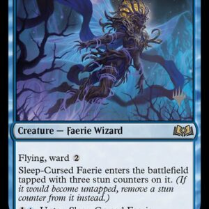 Wilds of Eldraine Promos - 66p - Sleep-Cursed Faerie - Rare - U - Non-foil - Promo (Front)