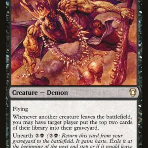 Commander Anthology Volume II - 62 - Extractor Demon - Rare - B - Non-foil (Front)