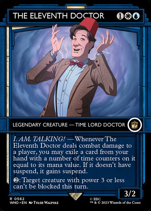 Doctor Who - 562 - The Eleventh Doctor - Rare - WU - Foil (Front)