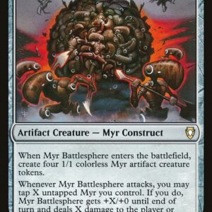 Commander Anthology Volume II - 202 - Myr Battlesphere - Rare - C - Non-foil (Front)