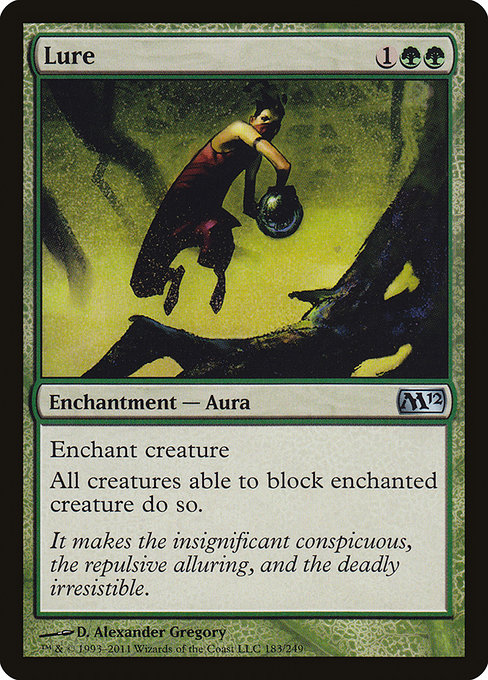 Magic 2012 - 183 - Lure - Uncommon - G - Non-foil (Front)