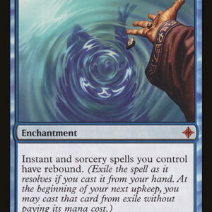 Rise of the Eldrazi - 55 - Cast Through Time - Mythic - U - Non-foil (Front)