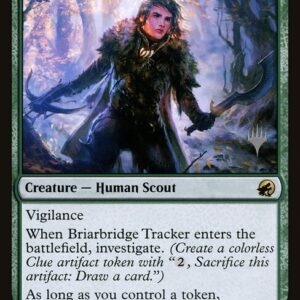 Innistrad: Midnight Hunt Promos - 172p - Briarbridge Tracker - Rare - G - Foil - Promo (Front)