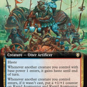 Bloomburrow Commander - 70 - Rapid Augmenter - Rare - UR - Non-foil (Front)