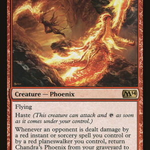Magic 2014 - 134 - Chandra's Phoenix - Rare - R - Non-foil (Front)