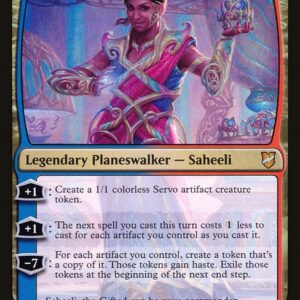 Commander 2018 - 44 - Saheeli, the Gifted - Mythic - UR - Foil (Front)