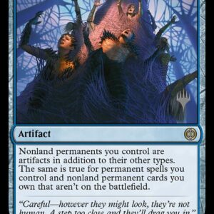 Phyrexia: All Will Be One Promos - 47p - Encroaching Mycosynth - Rare - U - Foil - Promo (Front)