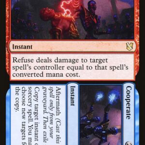 Commander 2019 - 199 - Refuse // Cooperate - Rare - UR - Non-foil (Front)