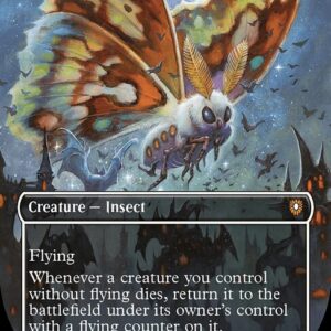 Bloomburrow Commander - 74 - Luminous Broodmoth - Mythic - W - Non-foil (Front)