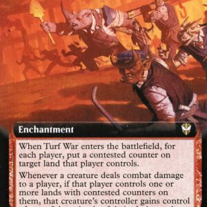 New Capenna Commander - 154 - Turf War - Rare - R - Non-foil (Front)