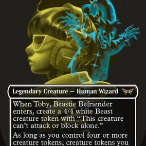 Duskmourn: House of Horror - 356 - Toby, Beastie Befriender - Rare - W - Non-foil (Front)