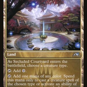 Kamigawa: Neon Dynasty - 512 - Secluded Courtyard - Uncommon - C - Foil - Promo (Front)