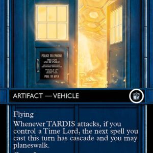 Doctor Who - 551 - TARDIS - Uncommon - C - Foil (Front)