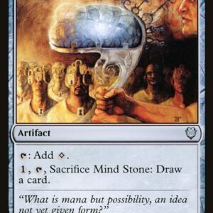 Phyrexia: All Will Be One Commander - 137 - Mind Stone - Uncommon - C - Non-foil (Front)