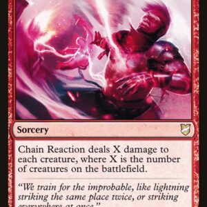 Commander 2018 - 121 - Chain Reaction - Rare - R - Non-foil (Front)