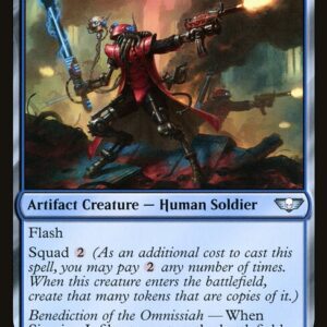 Warhammer 40,000 Commander - 25 - Sicarian Infiltrator - Uncommon - U - Non-foil (Front)