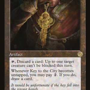 The Brothers' War Retro Artifacts - 27 - Key to the City - Rare - C - Foil (Front)