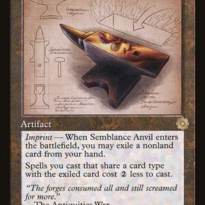 The Brothers' War Retro Artifacts - 115 - Semblance Anvil - Rare - C - Non-foil (Front)