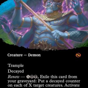 Tarkir: Dragonstorm - 339 - Rot-Curse Rakshasa - Mythic - B - Non-foil (Front)