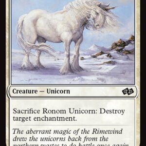 Foundations Jumpstart - 247 - Ronom Unicorn - Common - W - Non-foil (Front)