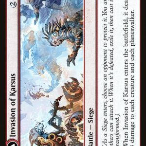 March of the Machine Promos - 146s - Invasion of Karsus // Refraction Elemental - Rare - C - Foil - Datestamped Promo (Front)