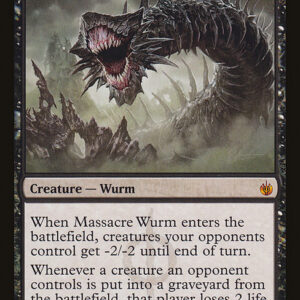 Mirrodin Besieged - 46 - Massacre Wurm - Mythic - B - Non-foil (Front)