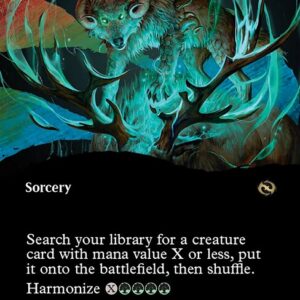 Tarkir: Dragonstorm - 349 - Nature's Rhythm - Rare - G - Non-foil (Front)